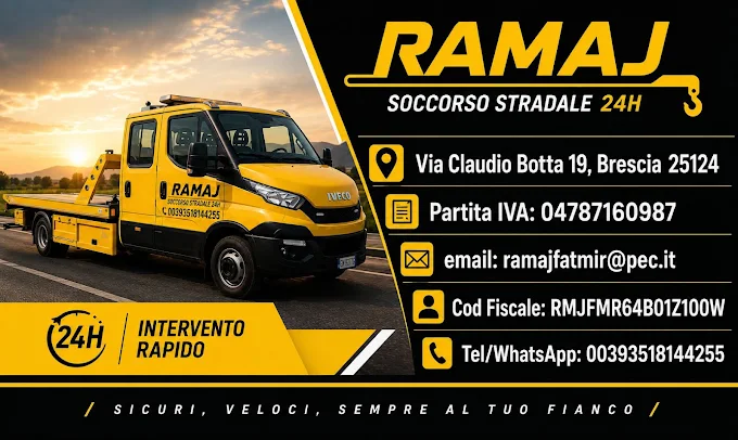 Soccorso stradale 24H Ramaj logo